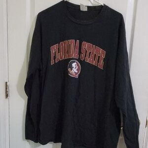 Florida State FSU Seminoles Academia Spirit Unisex Black Long Sleeve Shirt